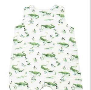 Angel Dear Romper with Long Pants in Gators 🐊🐊
